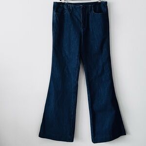 ZARA Mid-Rise Bootcut Jeans | Dark Wash | Size US 6 (EUR 38)